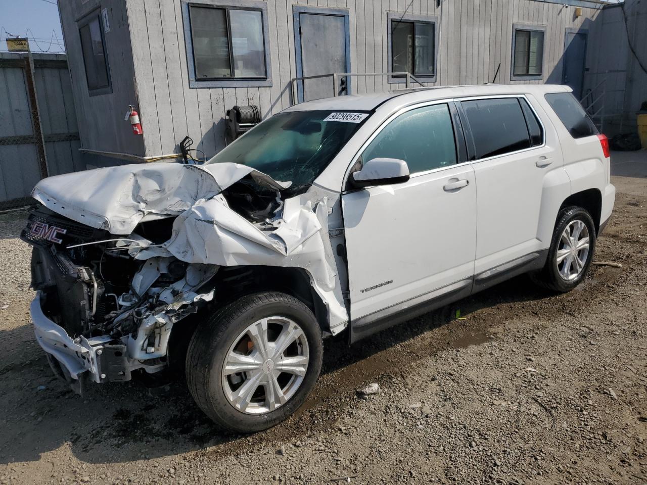 2017 GMC Terrain Sle white null flexible 2GKALMEK8H6353431 photo #1