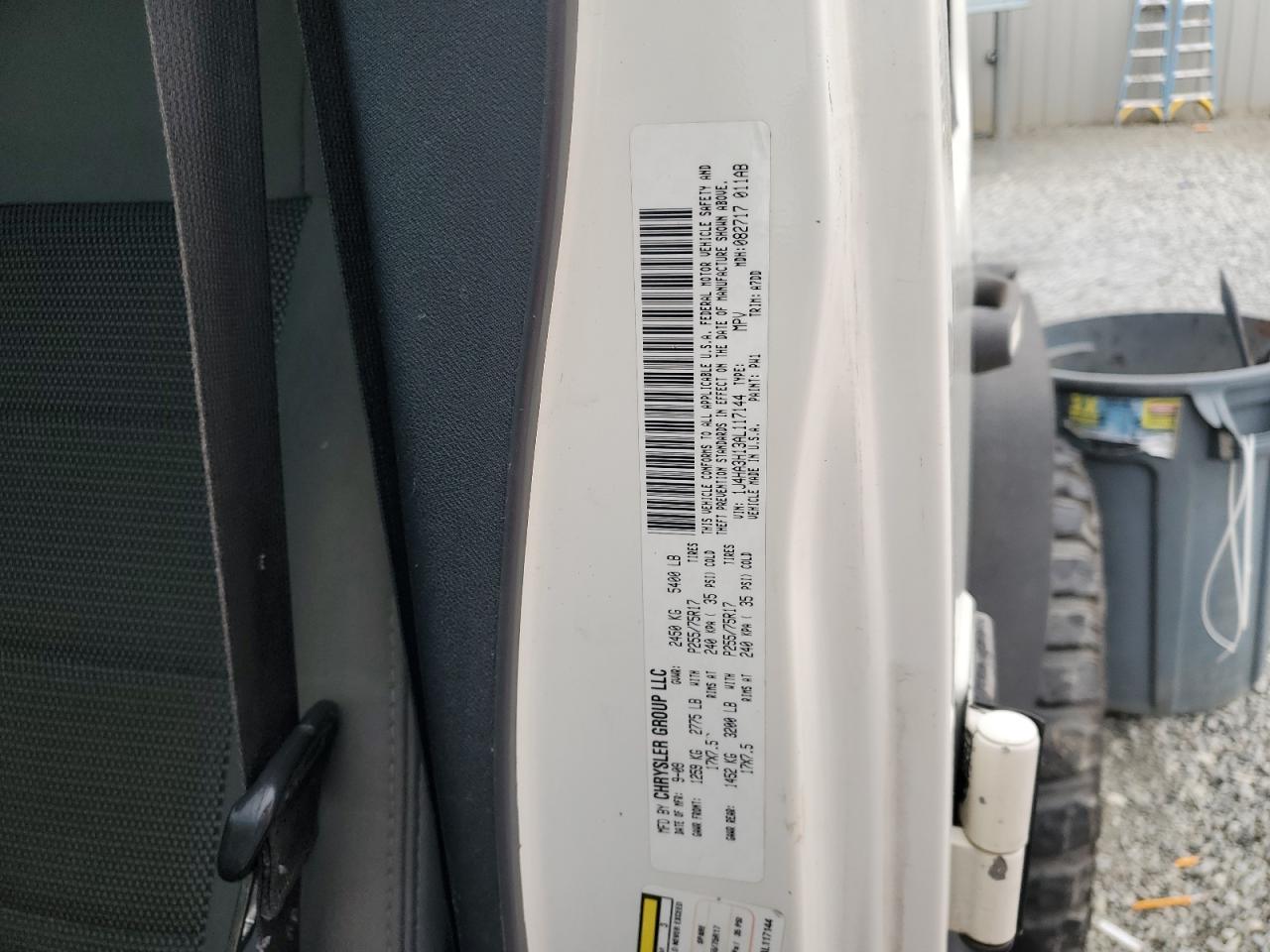 2010 Jeep Wrangler Unlimited Sport VIN: 1J4HA3H13AL117144 Lot: 84412555