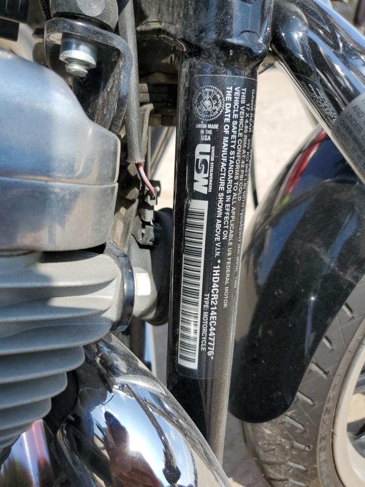 2014 Harley-Davidson Xl883 Superlow VIN: 1HD4CR214EC447776 Lot: 85856135