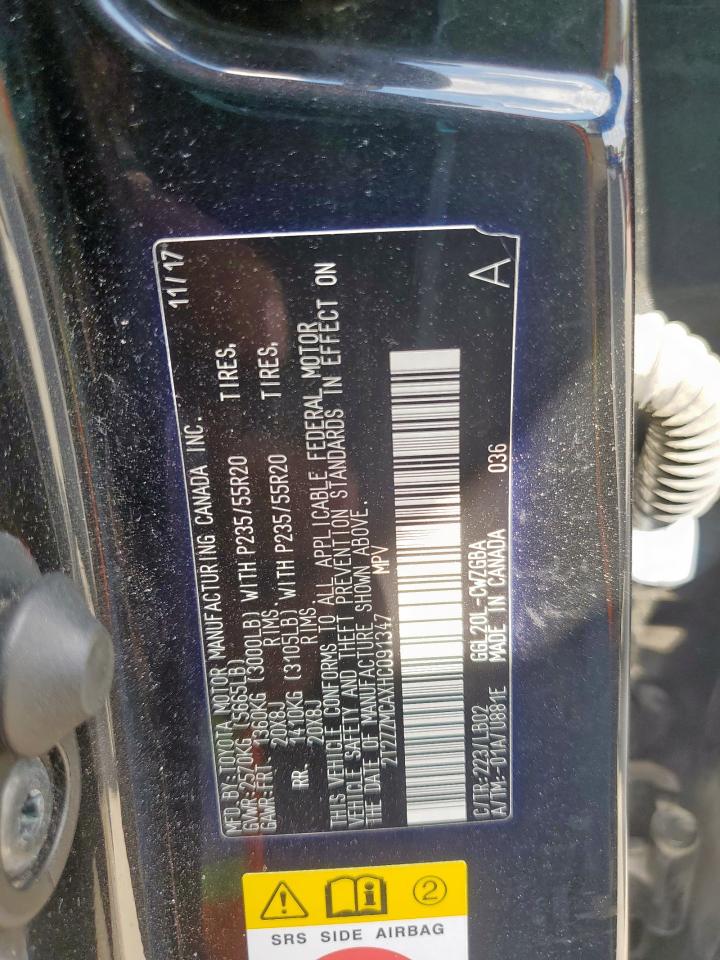 2017 Lexus Rx 350 Base VIN: 2T2ZZMCAXHC091347 Lot: 85308045