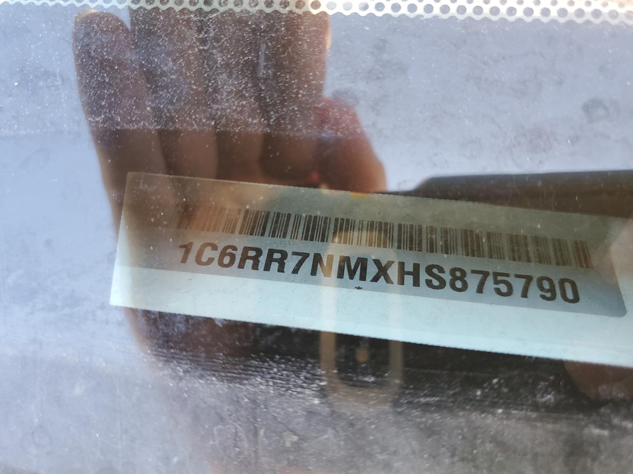 2017 Ram 1500 Laramie VIN: 1C6RR7NMXHS875790 Lot: 81964695