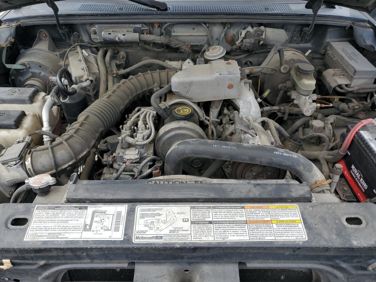 1998 Ford Ranger VIN: 1FTYR10C2WUC89554 Lot: 85537865