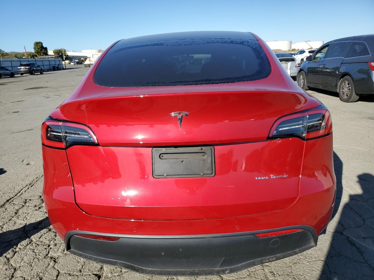 2021 Tesla Model Y VIN: 5YJYGDEE0MF093846 Lot: 85512955