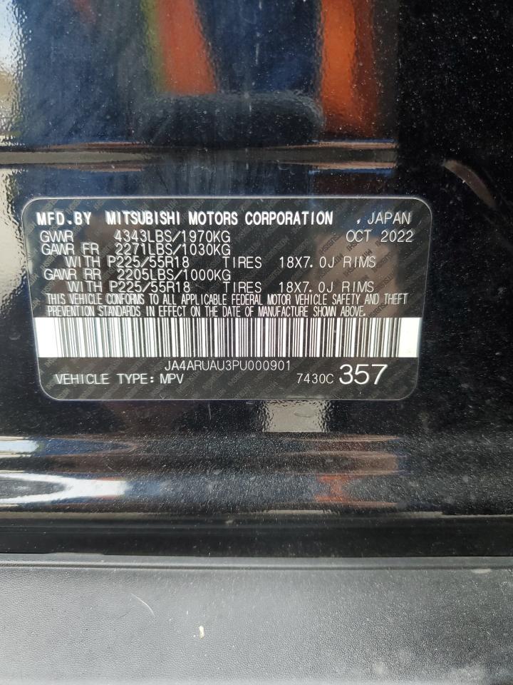 2023 Mitsubishi Outlander Sport S/Se VIN: JA4ARUAU3PU000901 Lot: 82729755