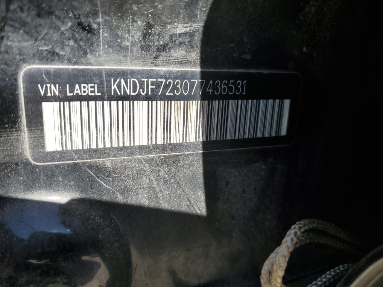 2007 Kia Sportage Ex VIN: KNDJF723077436531 Lot: 89681495