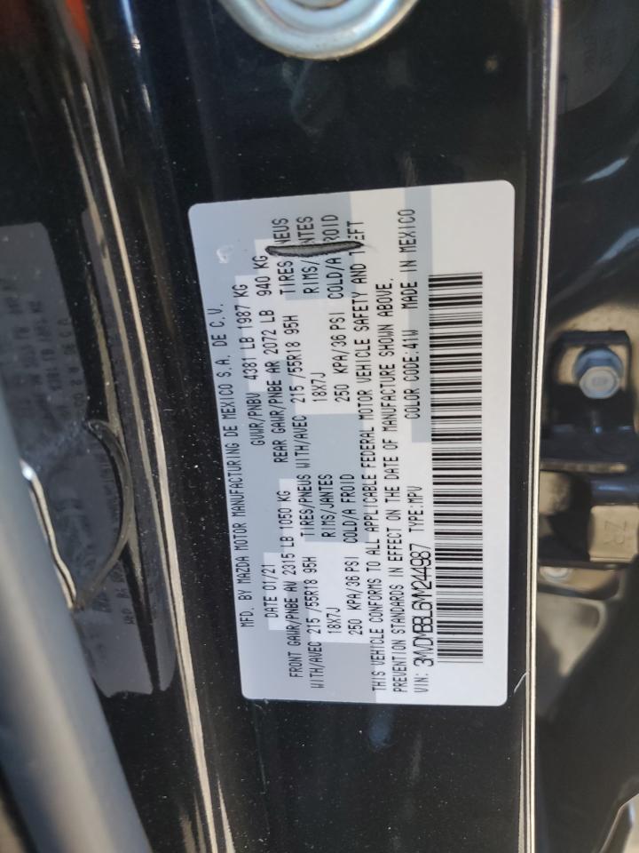 2021 Mazda Cx-30 Select VIN: 3MVDMBBL6MM244987 Lot: 85785425