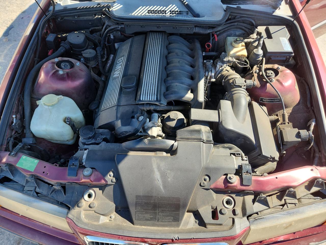 1997 BMW 328 Ic Automatic VIN: WBABK8322VET97166 Lot: 86662645