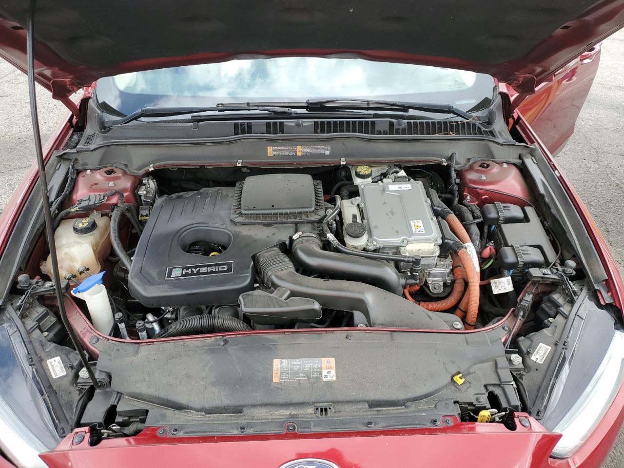 2014 Ford Fusion Se Hybrid VIN: 3FA6P0LU5ER357353 Lot: 82464605