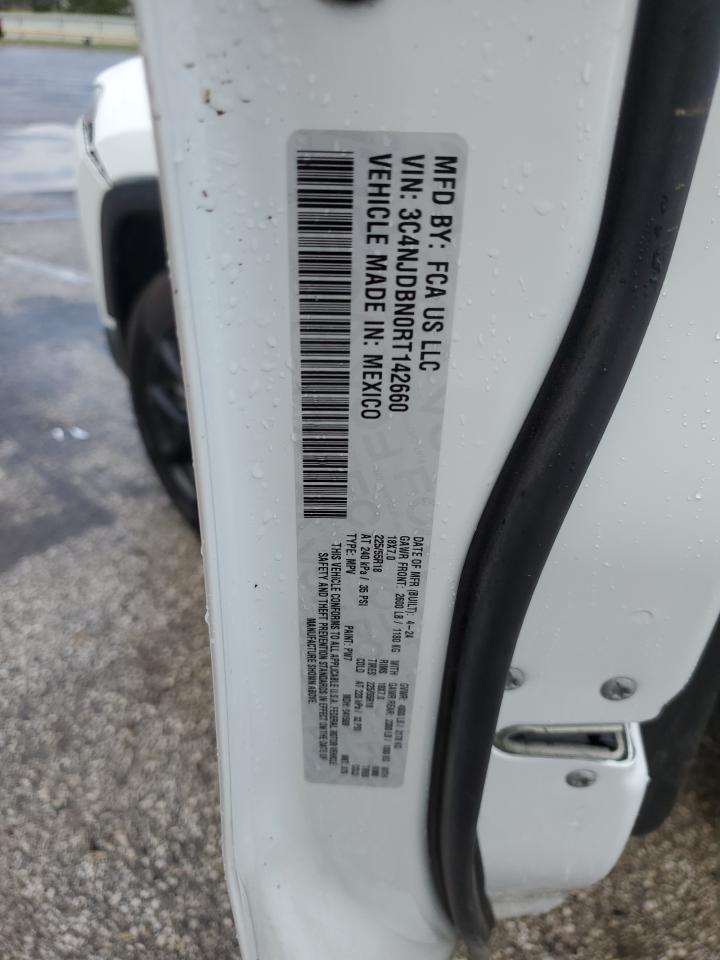 2024 Jeep Compass Latitude VIN: 3C4NJDBN0RT142660 Lot: 86285315