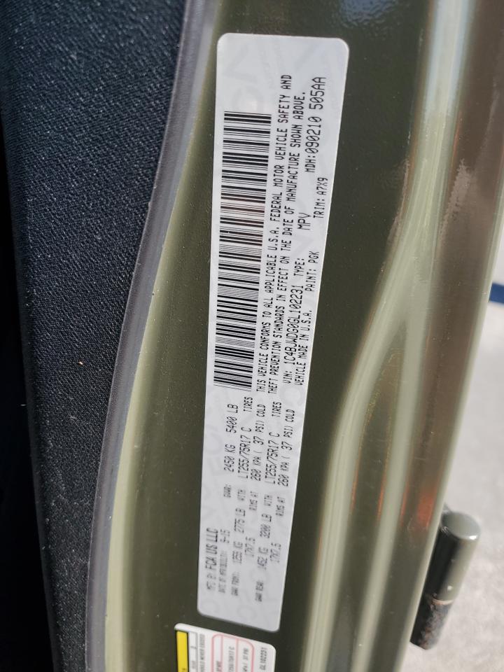 2016 Jeep Wrangler Unlimited Sport VIN: 1C4BJWDG0GL102231 Lot: 82259675