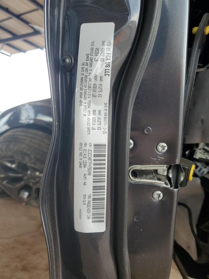 2015 Chrysler 300 S VIN: 2C3CCABT7FH756340 Lot: 85520105