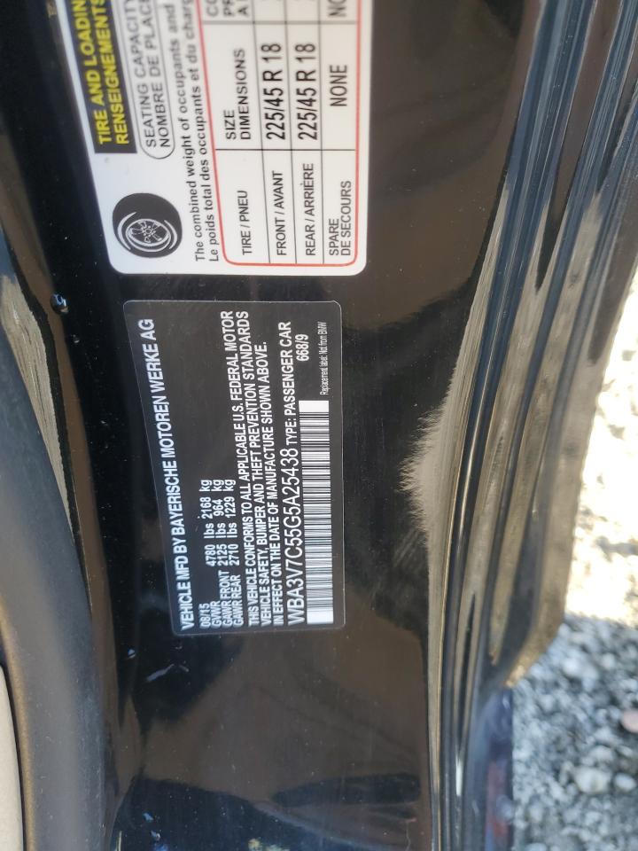 2016 BMW 428 I Sulev VIN: WBA3V7C55G5A25438 Lot: 87261995