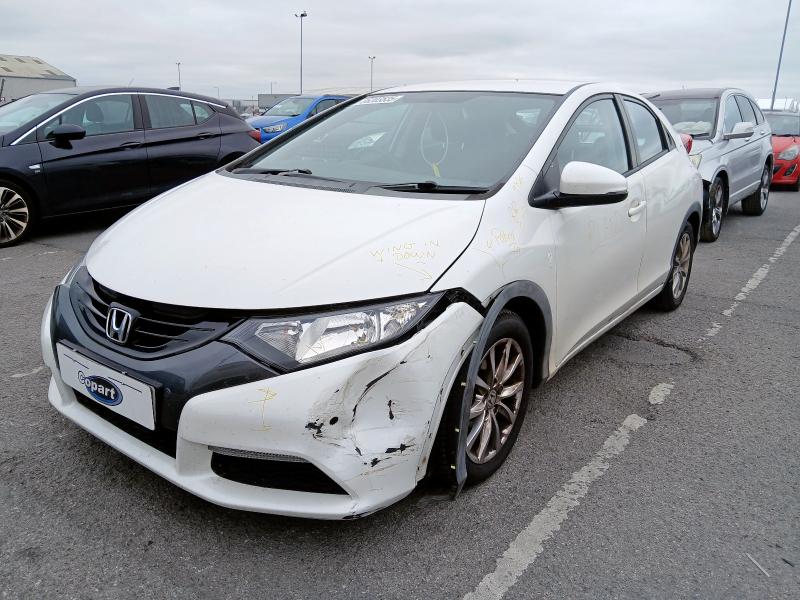 2013 HONDA CIVIC 1.8 I-VTEC SE 5DR AUTO for sale at Copart CHESTER