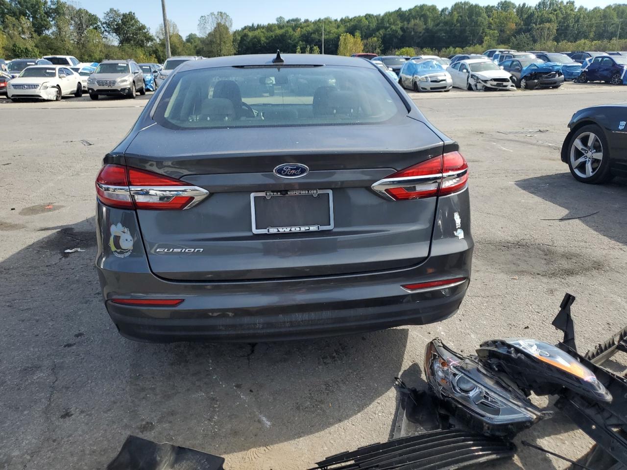 2020 Ford Fusion S VIN: 3FA6P0G76LR266738 Lot: 84891735