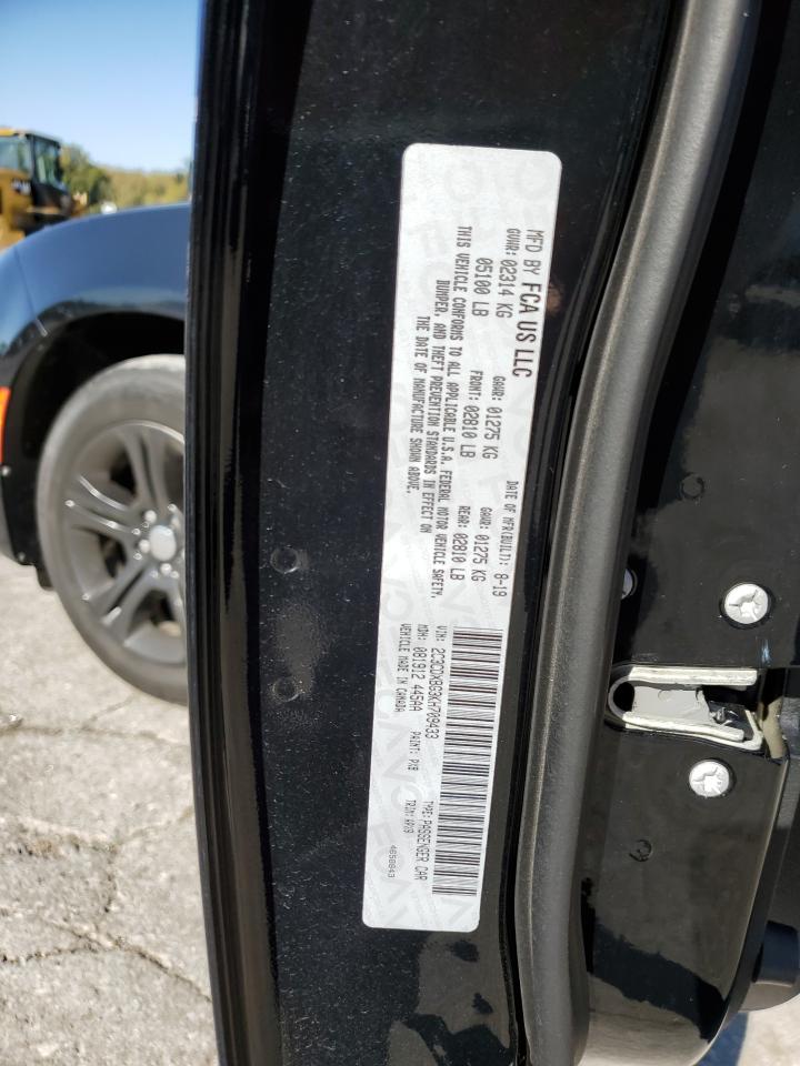 2019 Dodge Charger Sxt VIN: 2C3CDXBG3KH709433 Lot: 90864025