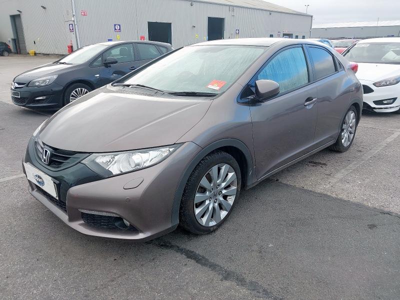 2013 HONDA CIVIC 1.8 I-VTEC EX GT 5DR for sale at Copart CHESTER