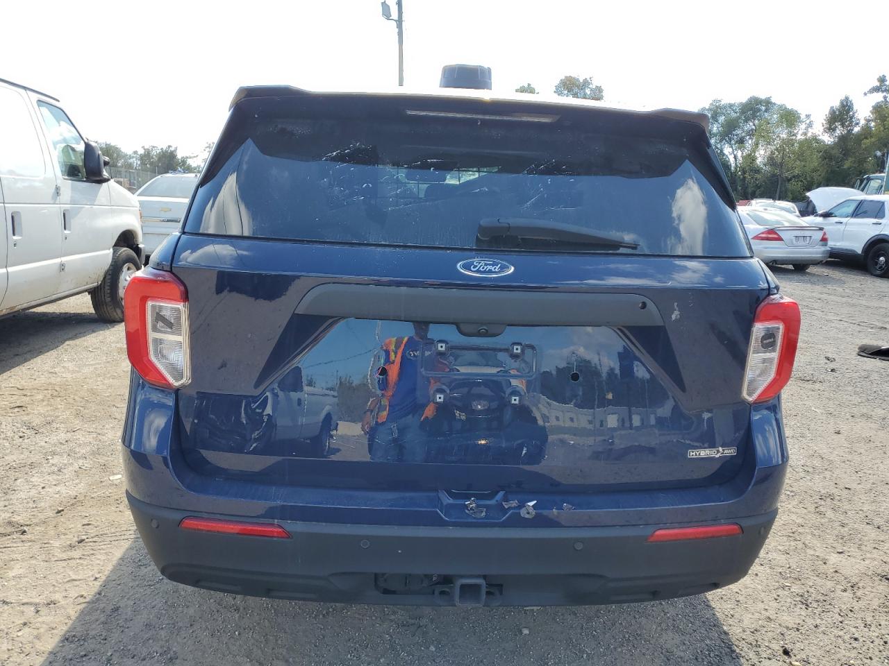 2023 Ford Explorer Police Interceptor VIN: 1FM5K8AW0PNA08318 Lot: 85071835
