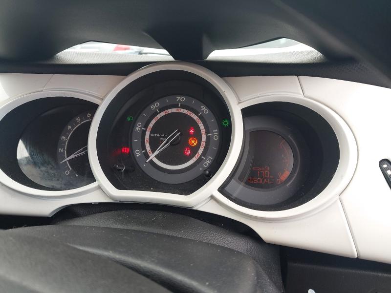 2012 CITROEN C3 WHITE 