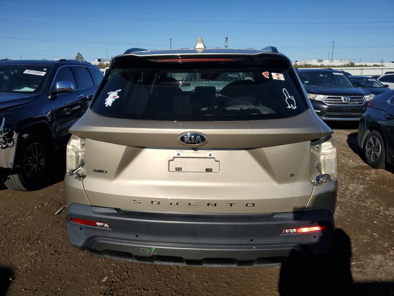 2021 Kia Sorento S VIN: 5XYRLDLC4MG005830 Lot: 82243375
