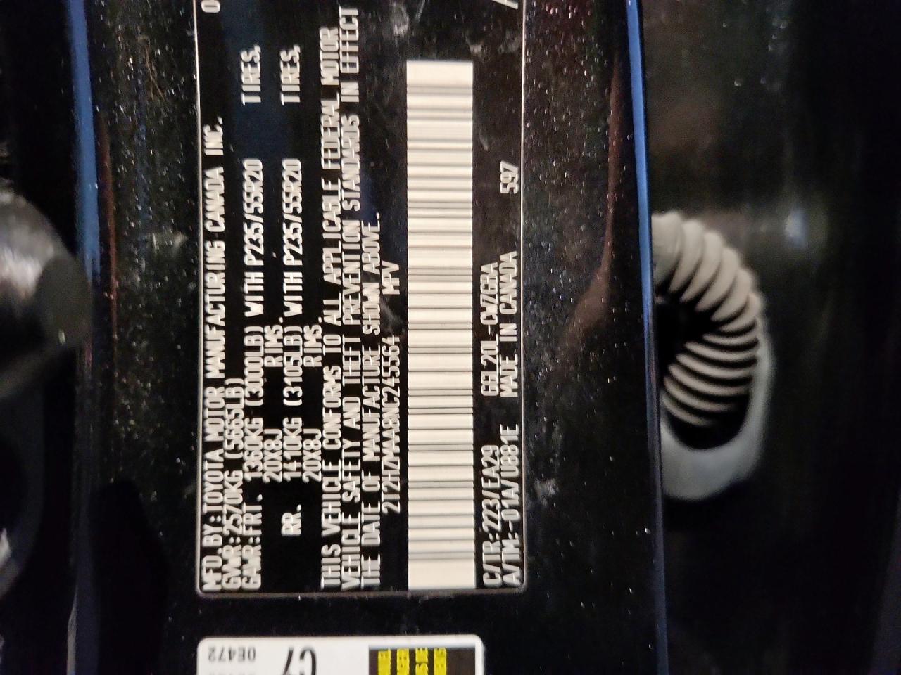 2022 Lexus Rx 350 VIN: 2T2HZMAA8NC245564 Lot: 90464845