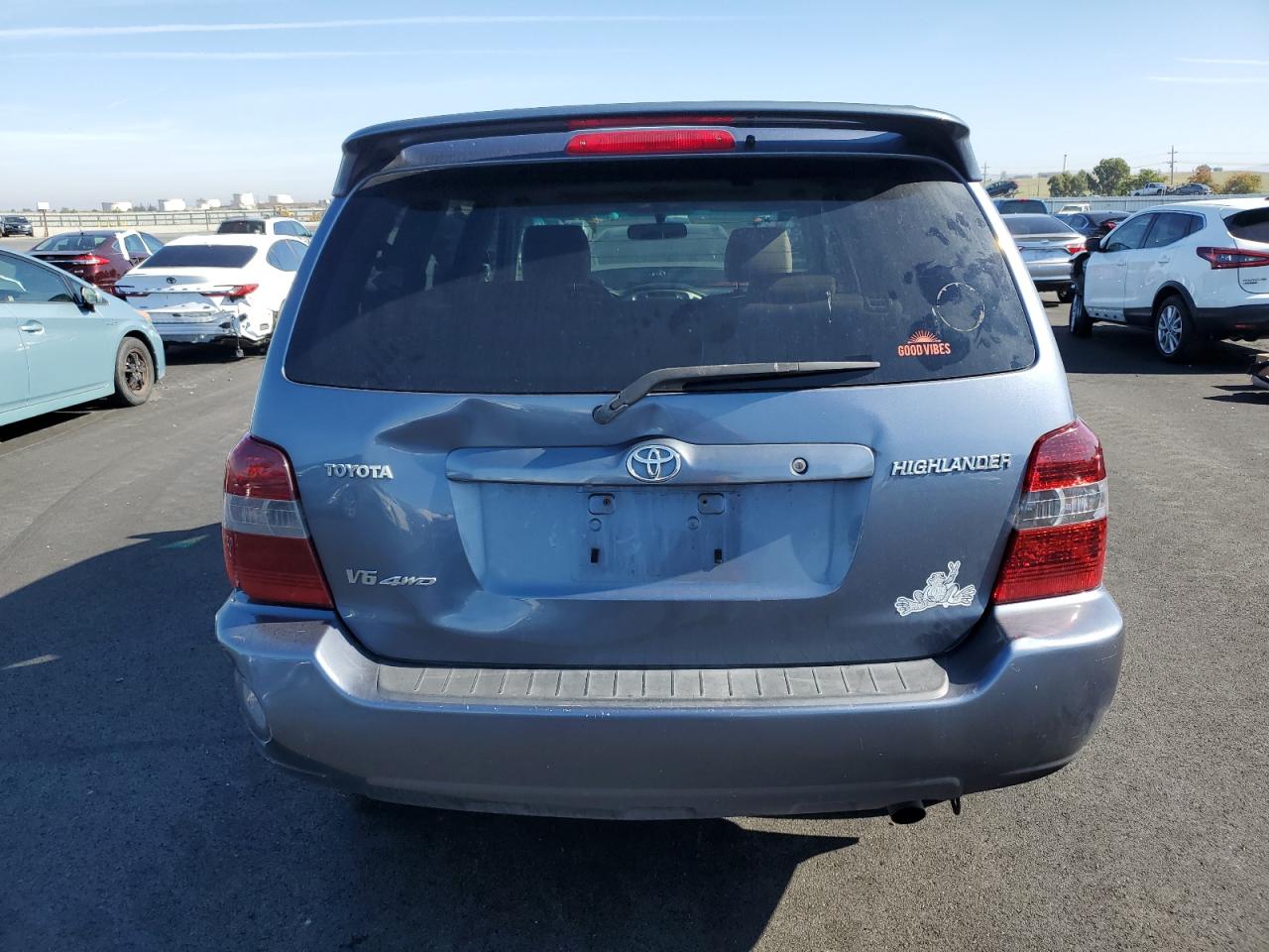 2007 Toyota Highlander Sport VIN: JTEEP21A170205952 Lot: 90717755