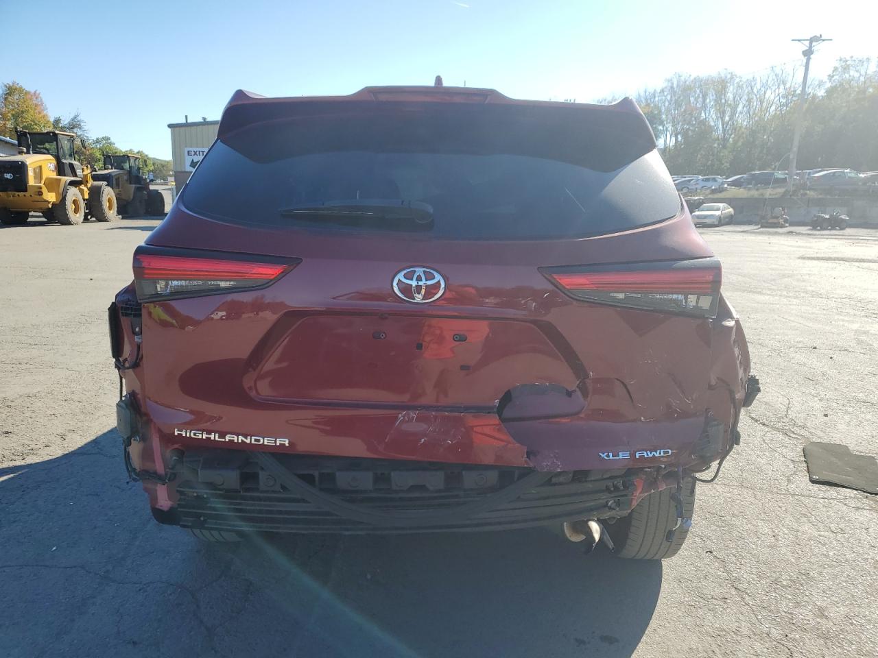 2022 Toyota Highlander Xle VIN: 5TDGZRBH3NS560448 Lot: 85073825