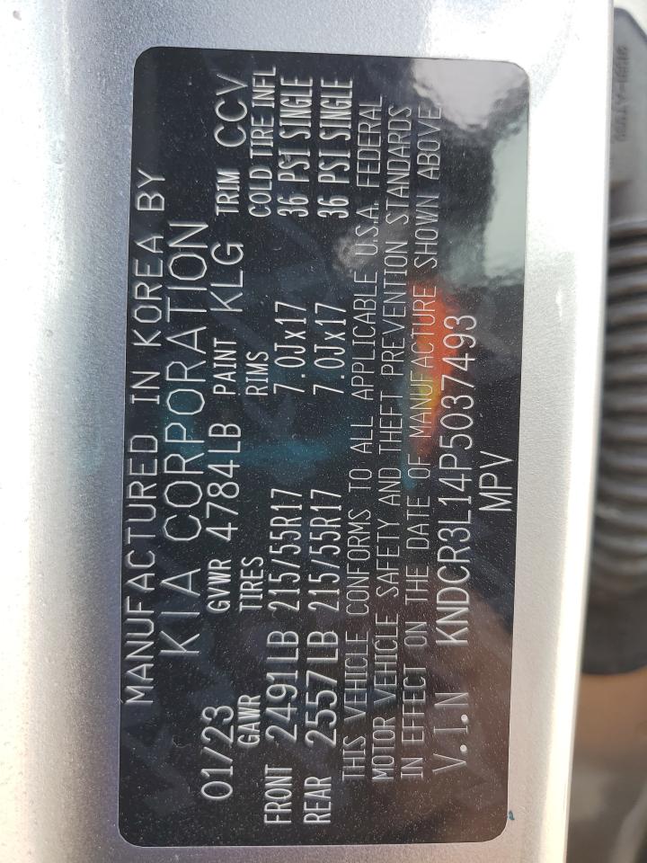 2023 Kia Niro Wind VIN: KNDCR3L14P5037493 Lot: 89635905