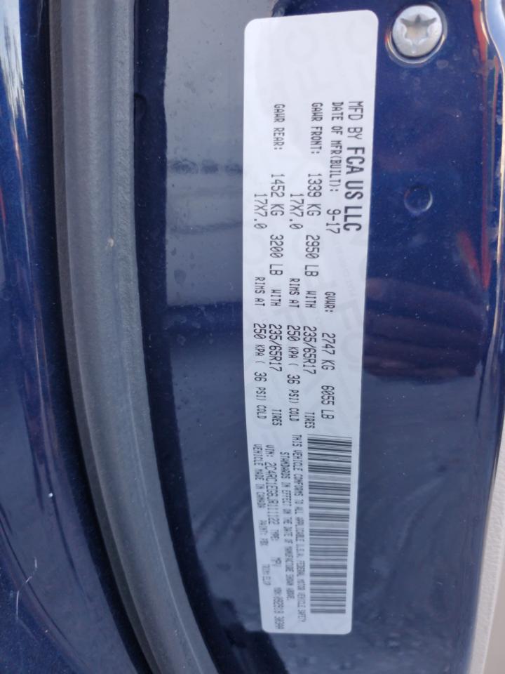 2018 Chrysler Pacifica Touring L Plus VIN: 2C4RC1EG6JR111122 Lot: 82762105