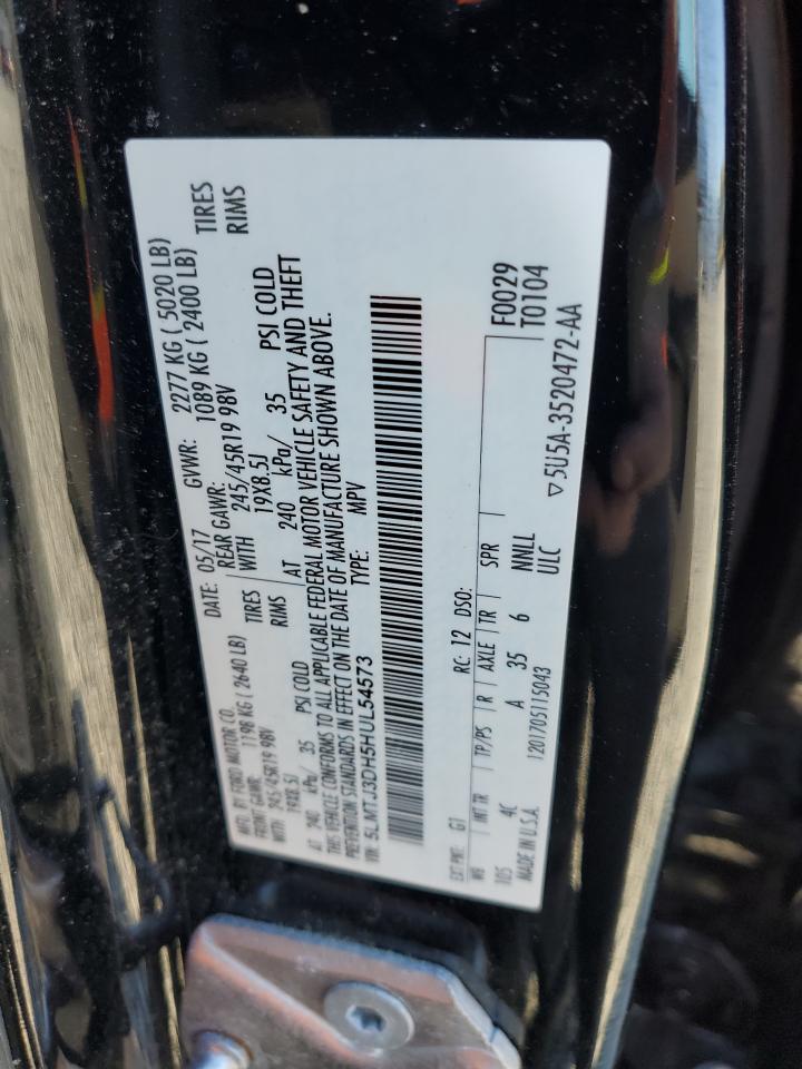 2017 Lincoln Mkc Reserve VIN: 5LMTJ3DH5HUL54573 Lot: 84737825