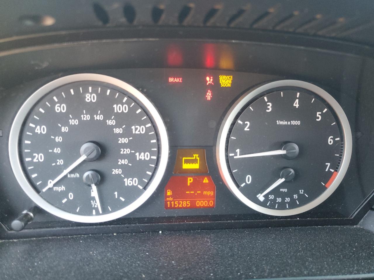 2007 BMW 525 I VIN: WBANE53567CW65227 Lot: 81932525