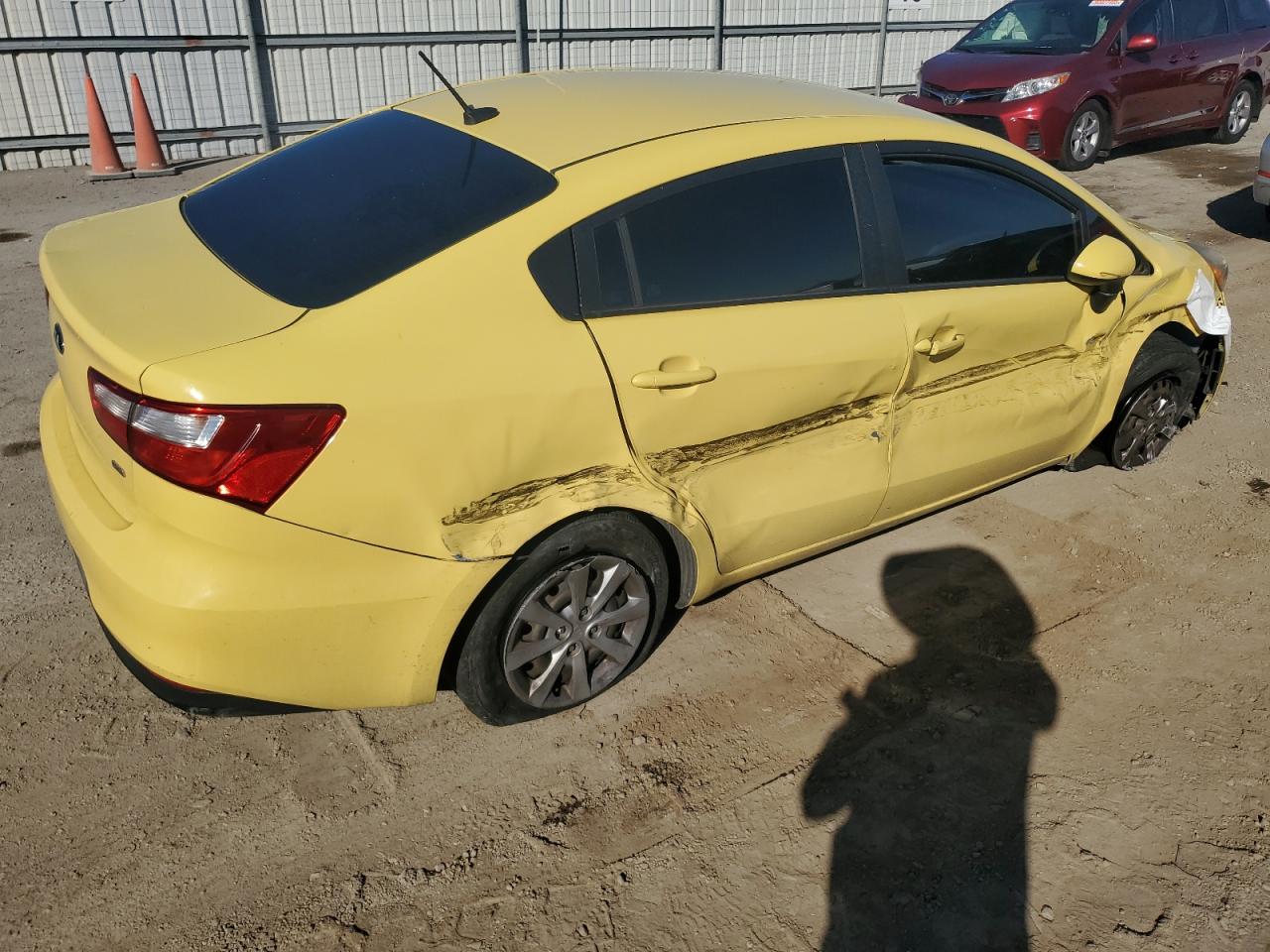 2016 Kia Rio Lx VIN: KNADM4A33G6574845 Lot: 90846925