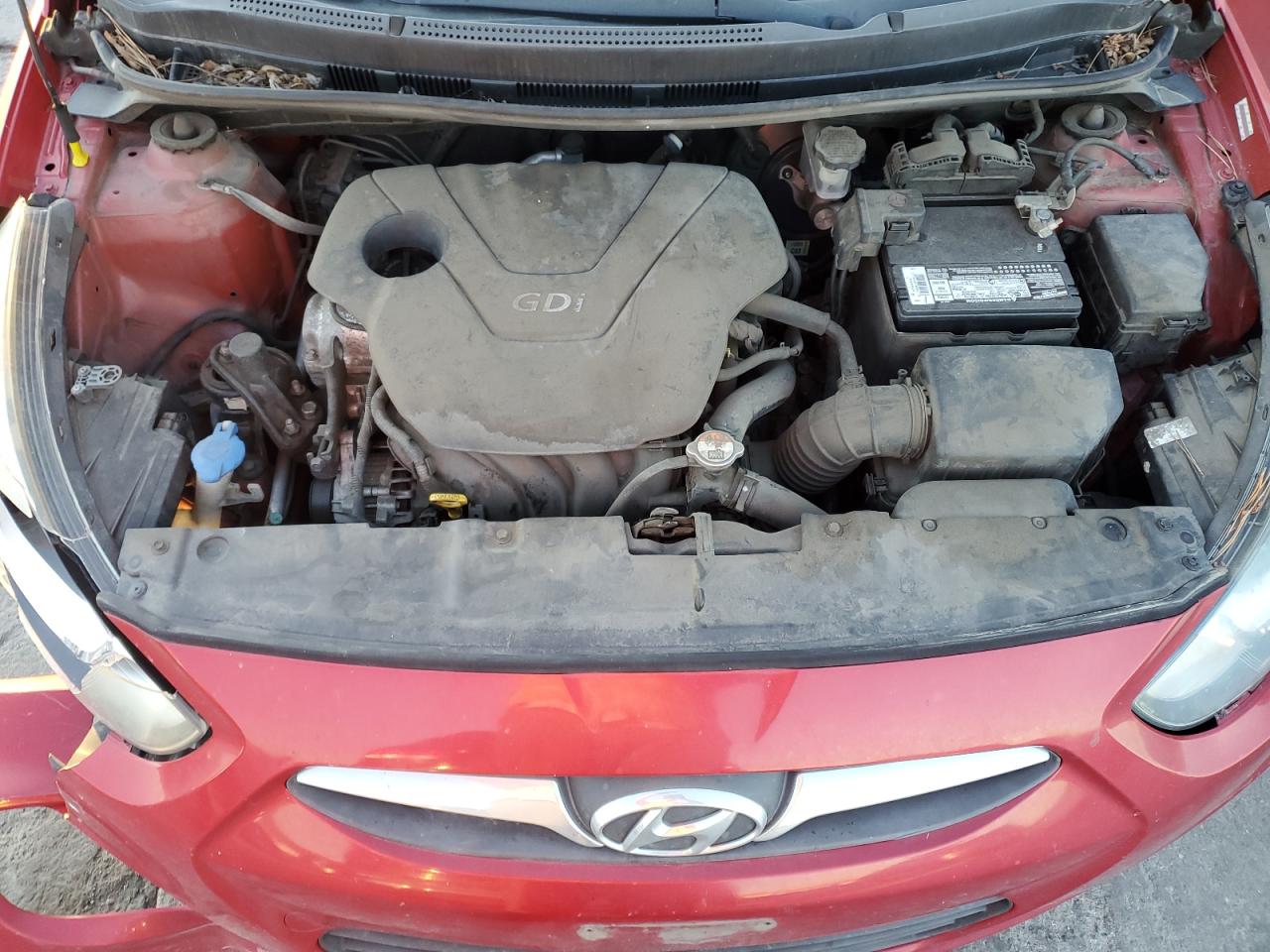 2013 Hyundai Accent Gls VIN: KMHCT4AE4DU560068 Lot: 86890055