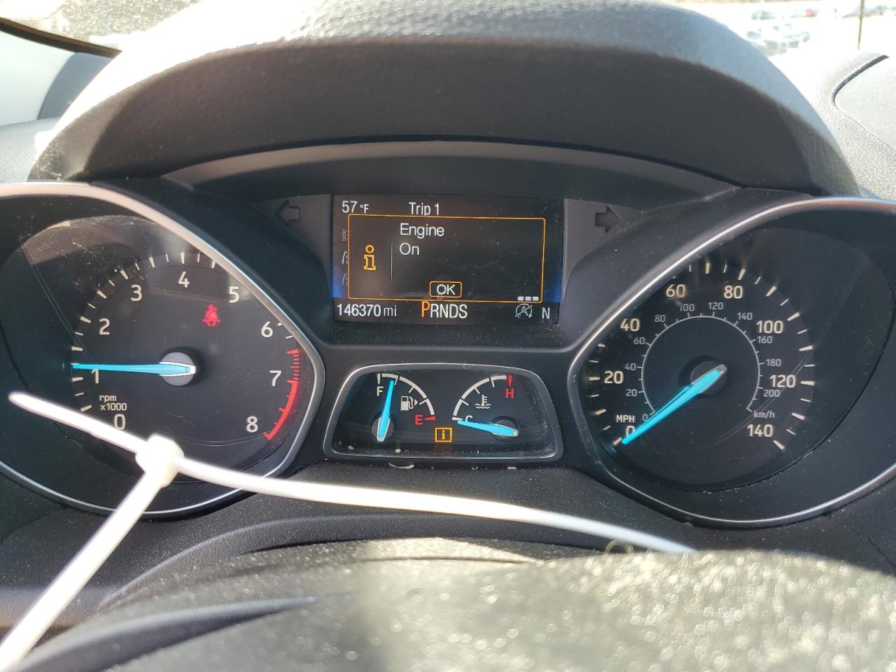 2017 Ford Escape Titanium VIN: 1FMCU9JD2HUC40609 Lot: 90046595