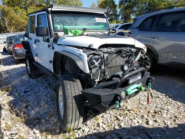Parquets JEEP WRANGLER 2015 Biały