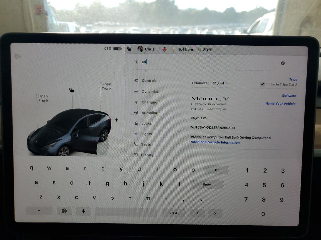 2024 Tesla Model Y VIN: 7SAYGDEE7RA269590 Lot: 84895775