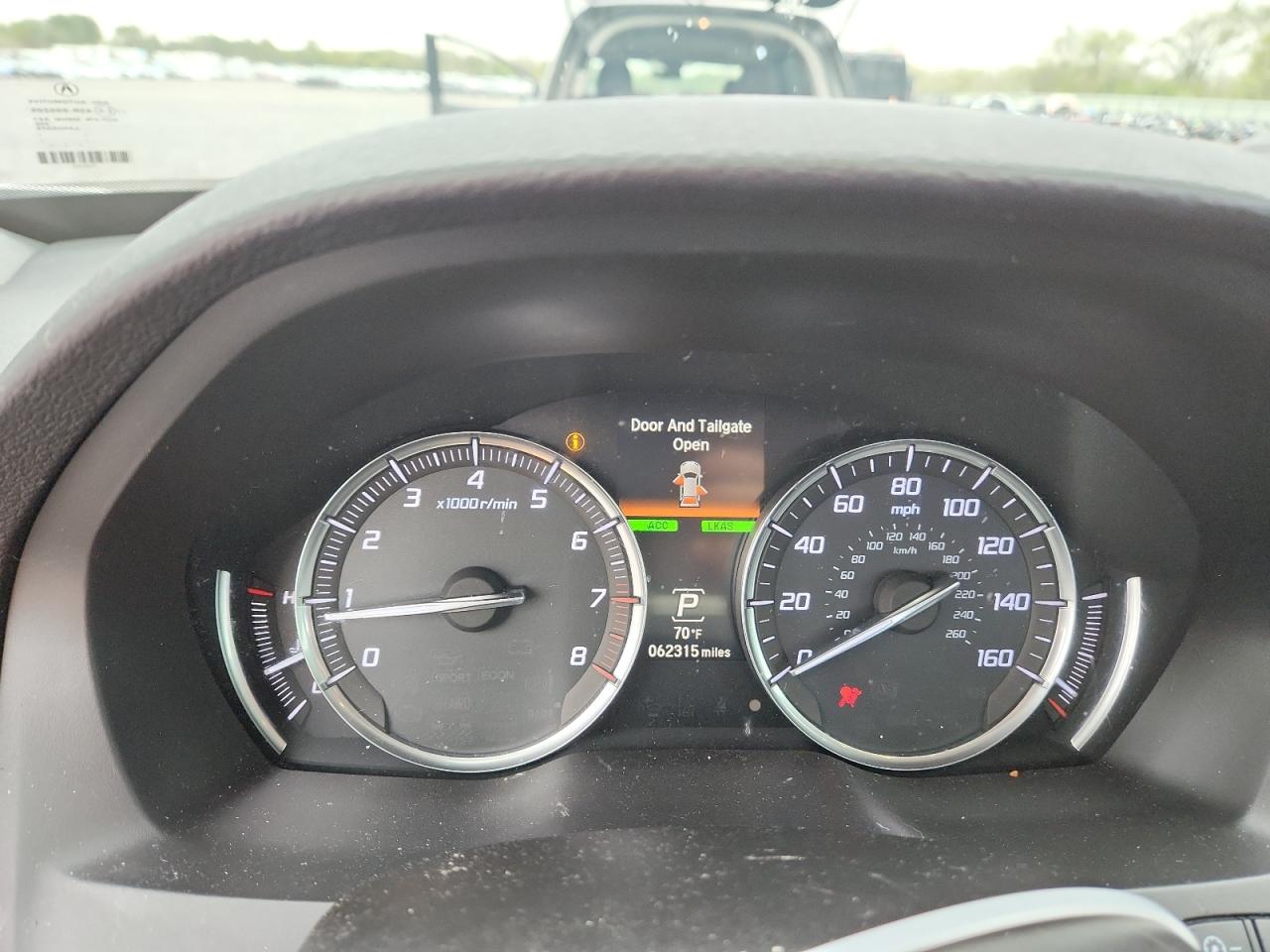 2020 Acura Mdx VIN: 5J8YD3H38LL003059 Lot: 85844055