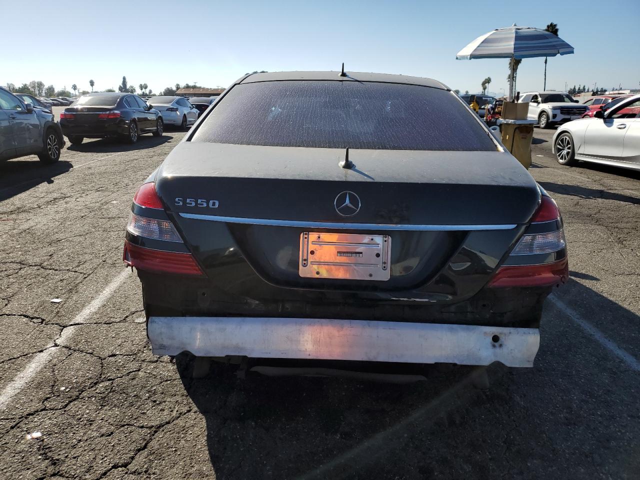 2007 Mercedes-Benz S 550 VIN: WDDNG71X27A024655 Lot: 85010325