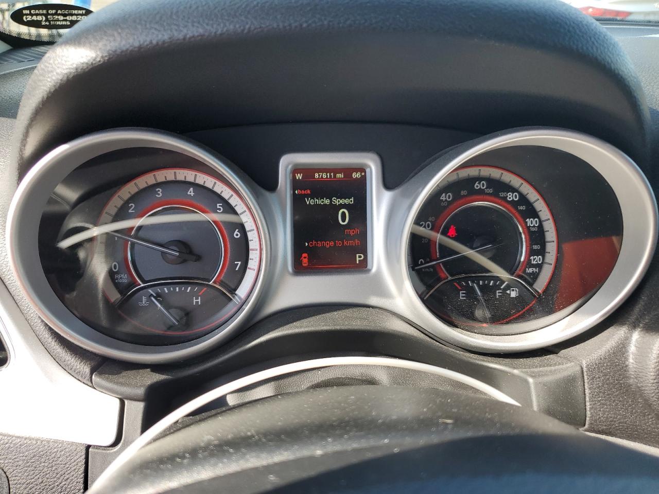 2017 Dodge Journey Gt VIN: 3C4PDDEG8HT596814 Lot: 84600955