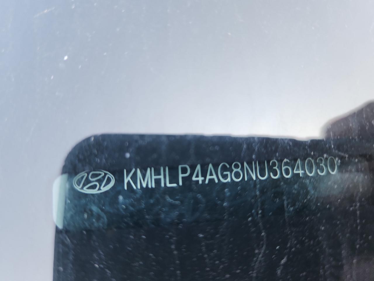 2022 Hyundai Elantra Limited VIN: KMHLP4AG8NU364030 Lot: 89578065