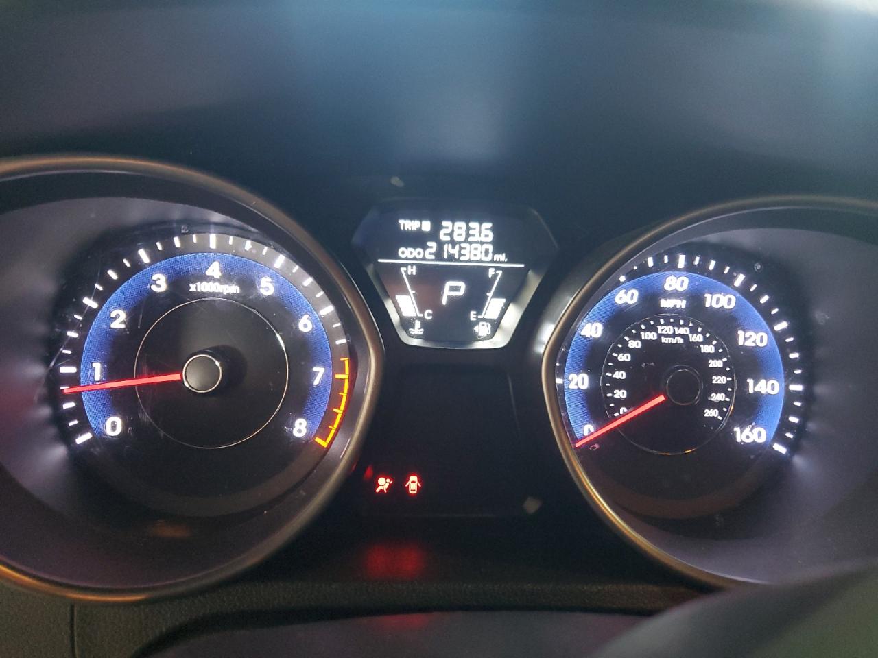 2012 Hyundai Elantra Gls VIN: 5NPDH4AE7CH095756 Lot: 86292045