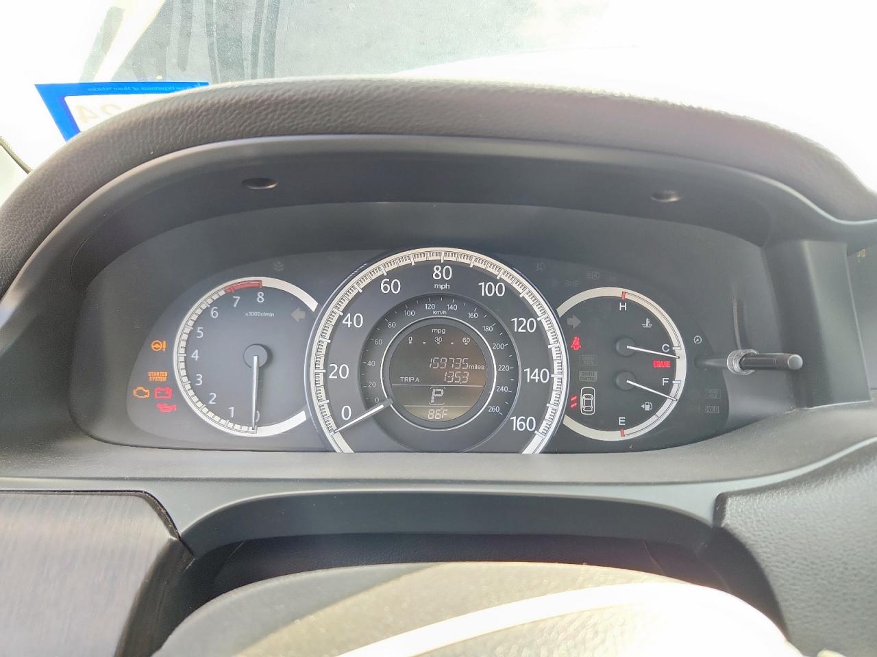 2013 Honda Accord Ex VIN: 1HGCR2F7XDA105570 Lot: 86171635