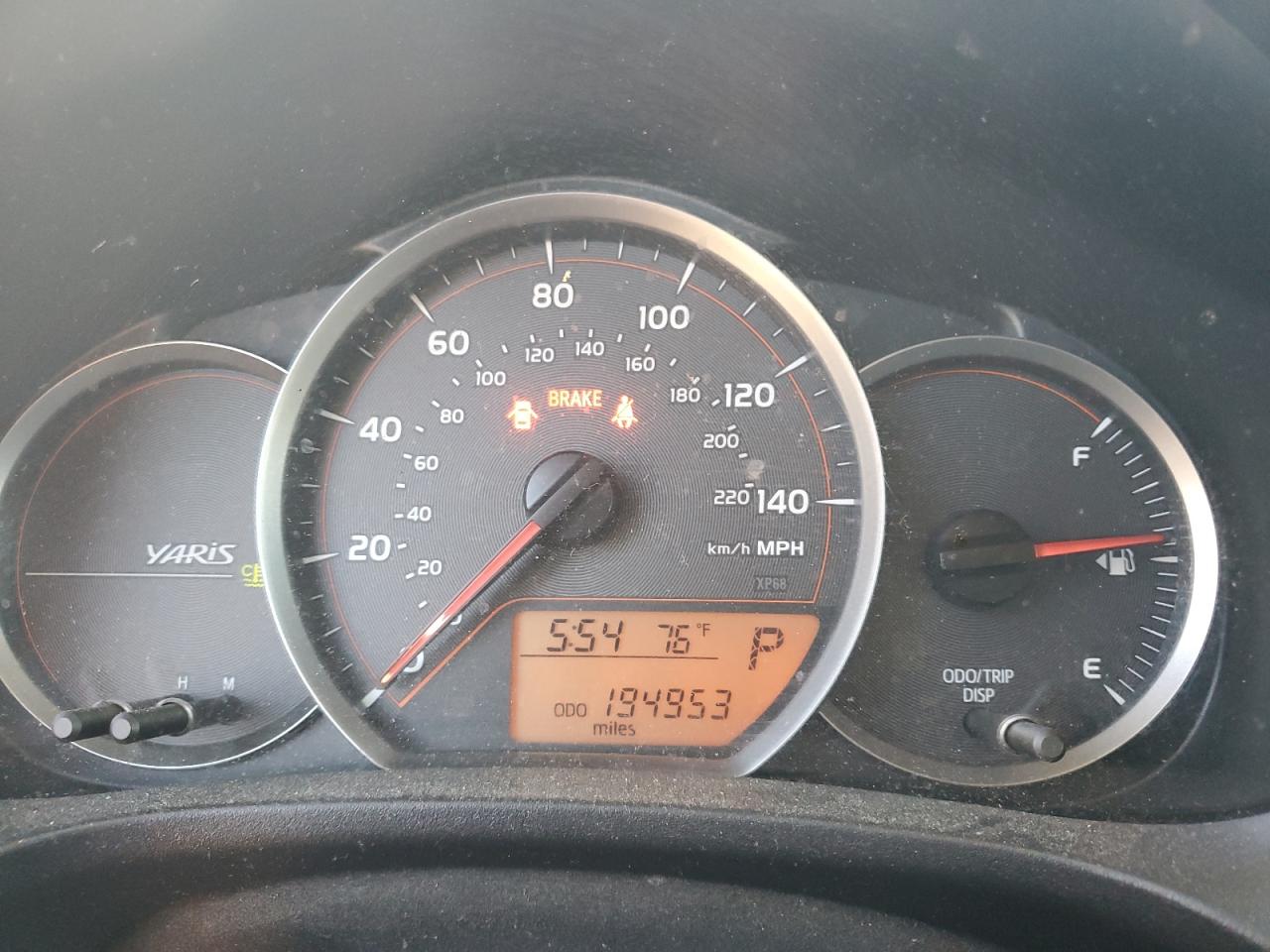 2014 Toyota Yaris VIN: JTDKTUD39ED592722 Lot: 81881935