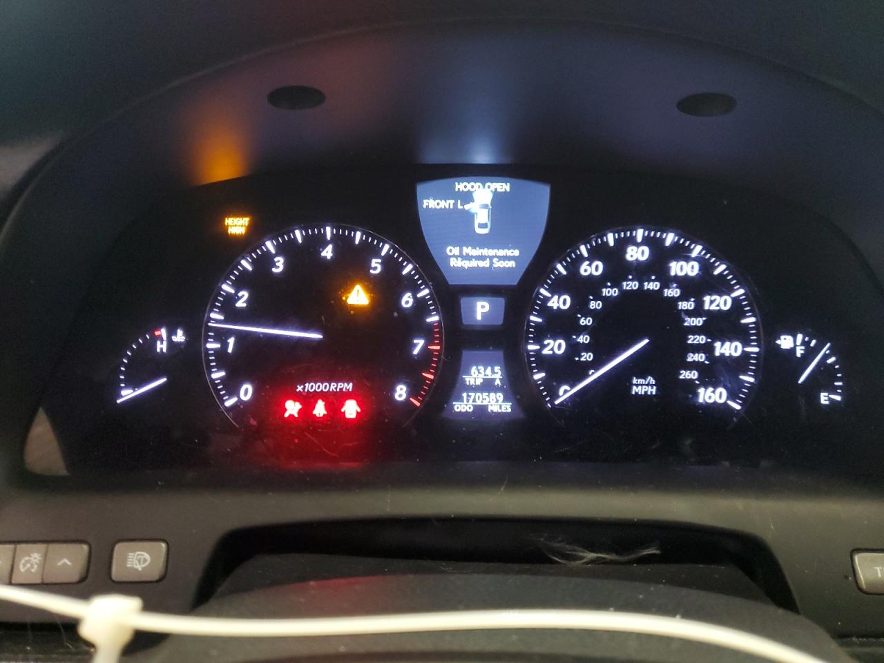 2009 Lexus Ls 460 VIN: JTHCL46F795000258 Lot: 85935555