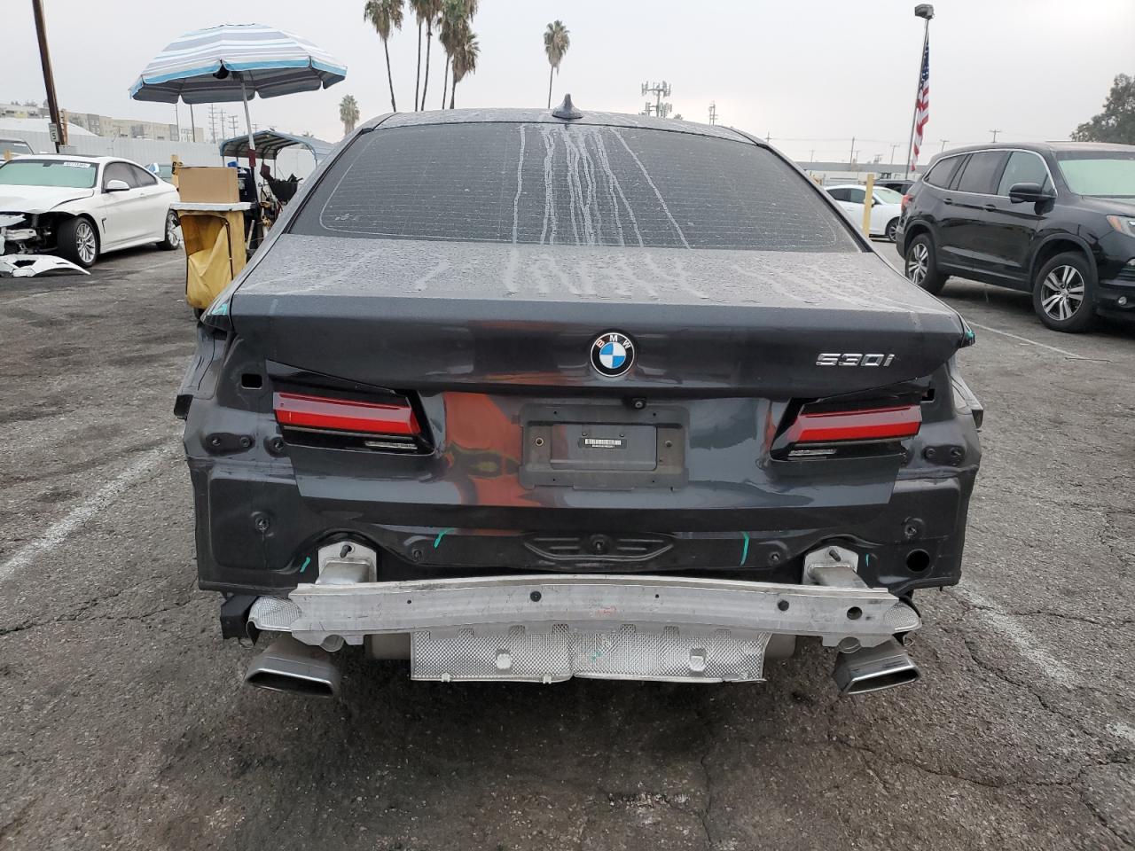 2022 BMW 530 I VIN: WBA53BH07NWX55581 Lot: 90090195