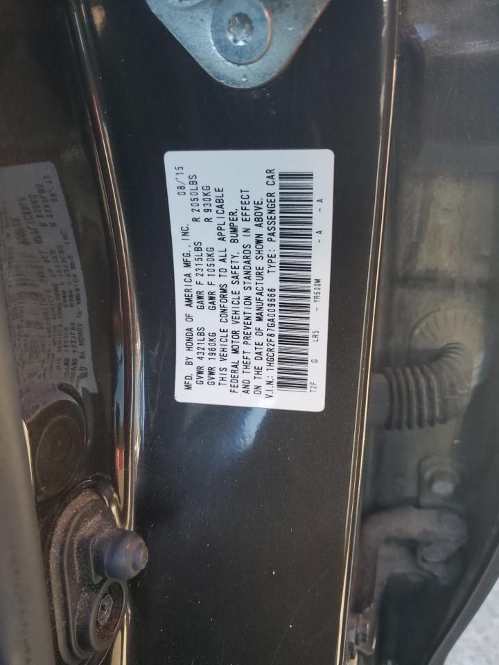 2016 Honda Accord Exl VIN: 1HGCR2F87GA009666 Lot: 84408705