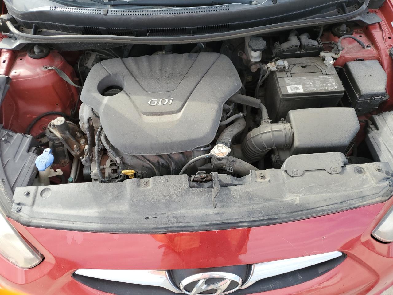 2012 Hyundai Accent Gls VIN: KMHCU5AE1CU043439 Lot: 86218515
