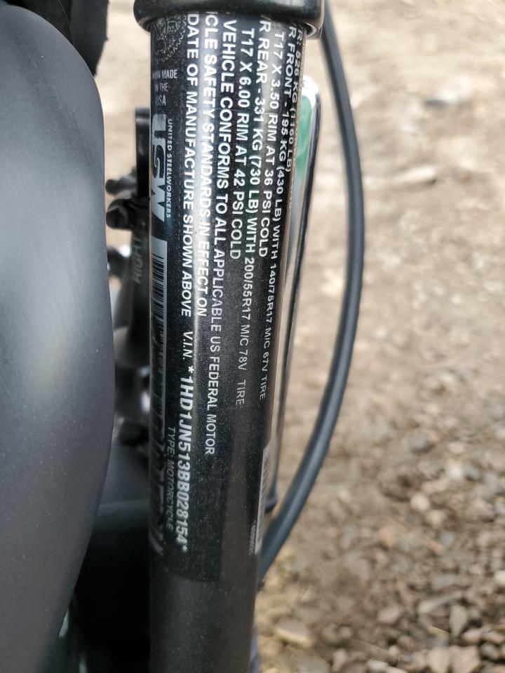 2011 Harley-Davidson Flstfb VIN: 1HD1JN513BB028154 Lot: 82401395