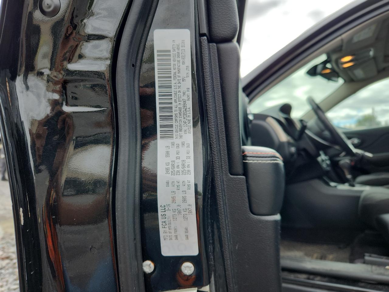 2016 Jeep Cherokee Latitude VIN: 1C4PJMCB5GW289447 Lot: 85540945