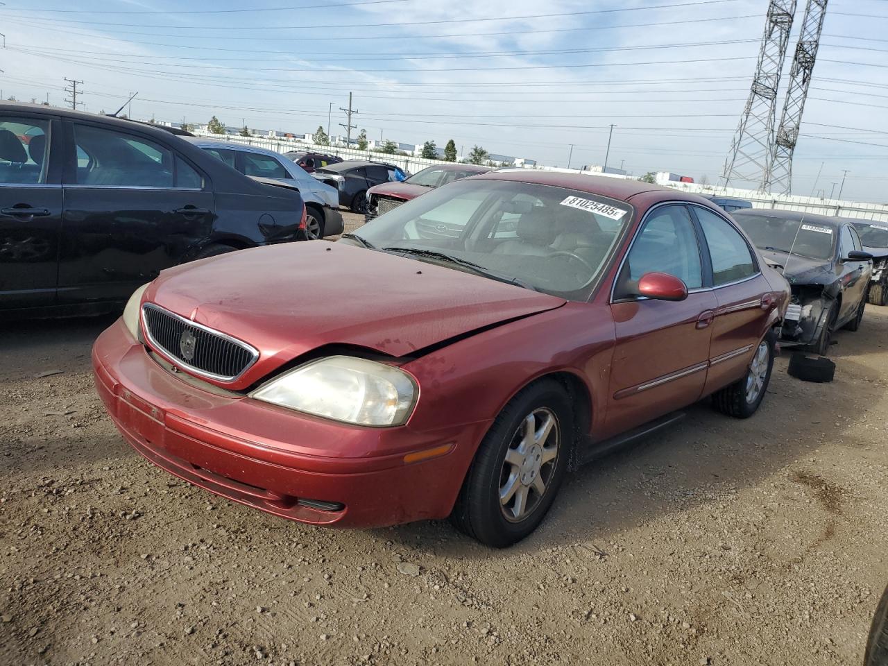 MERCURY SABLE 2001. Lot# 81025485. VIN 1MEFM53UX1A623694. Photo 1