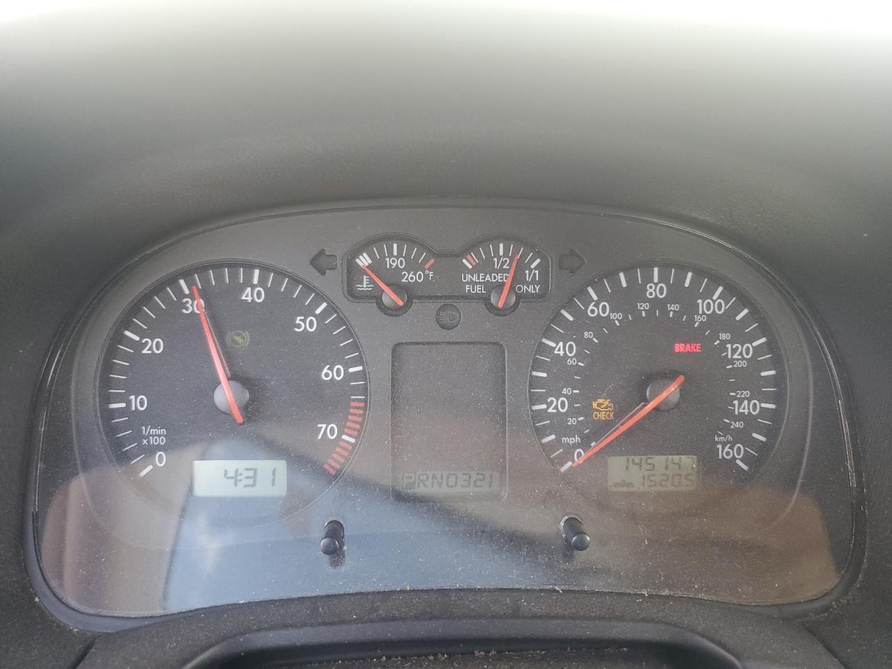 2001 Volkswagen Jetta Gls VIN: 3VWSK69M81M149165 Lot: 84211625